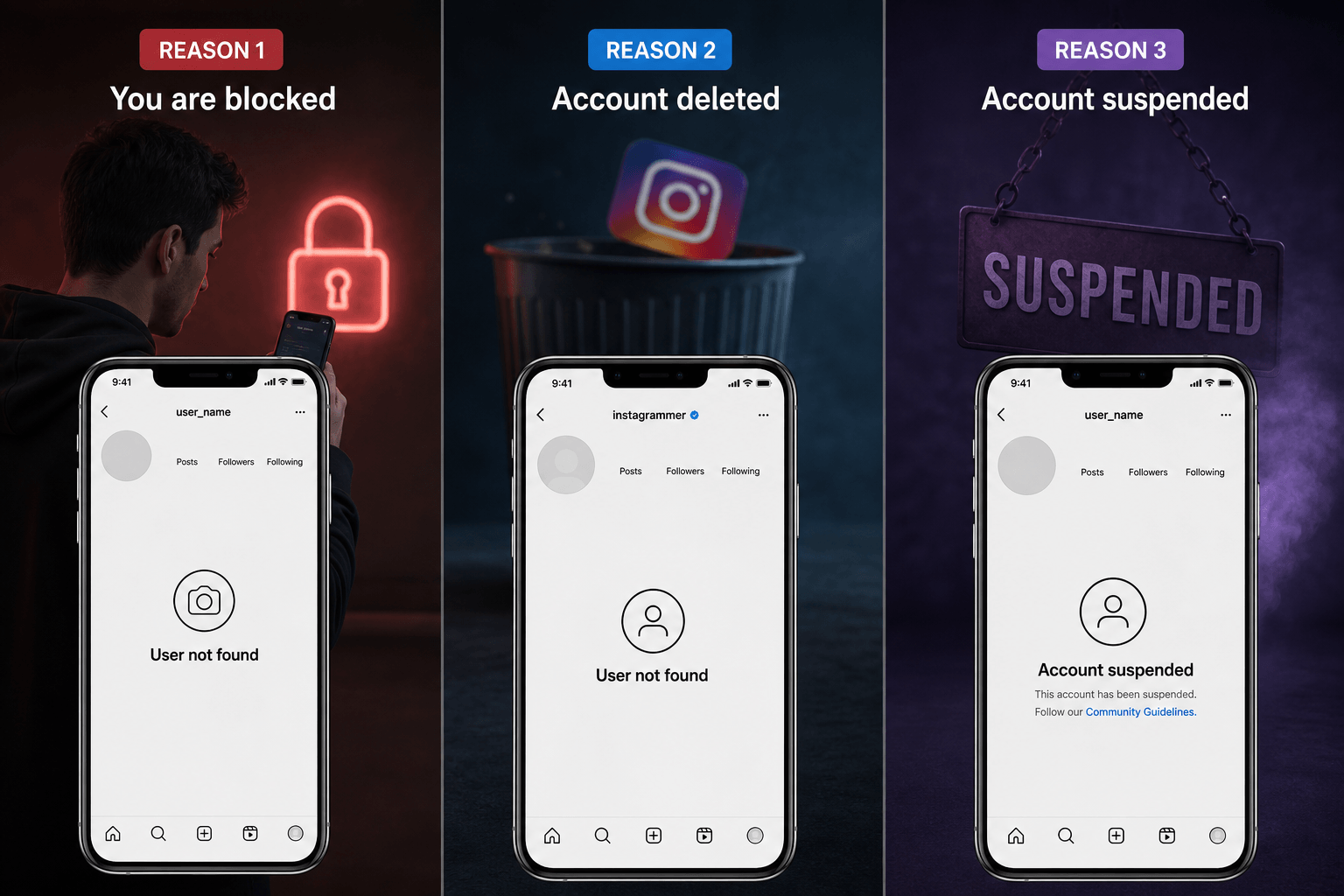 Why Does an Instagram Profile Appear Unavailable After Being Blocked?