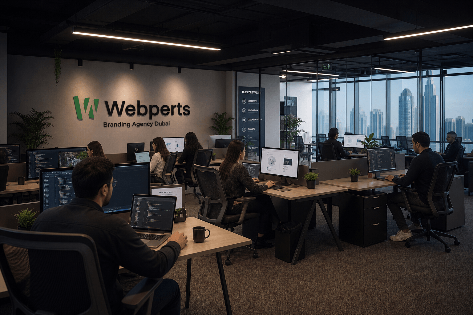 Webperts branding agency Dubai